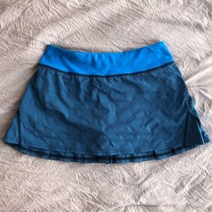 [lululemon] Pleated Skort with Print